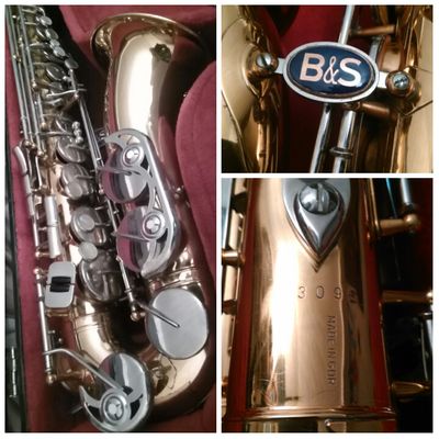 Mon saxophone B&amp;S blue label